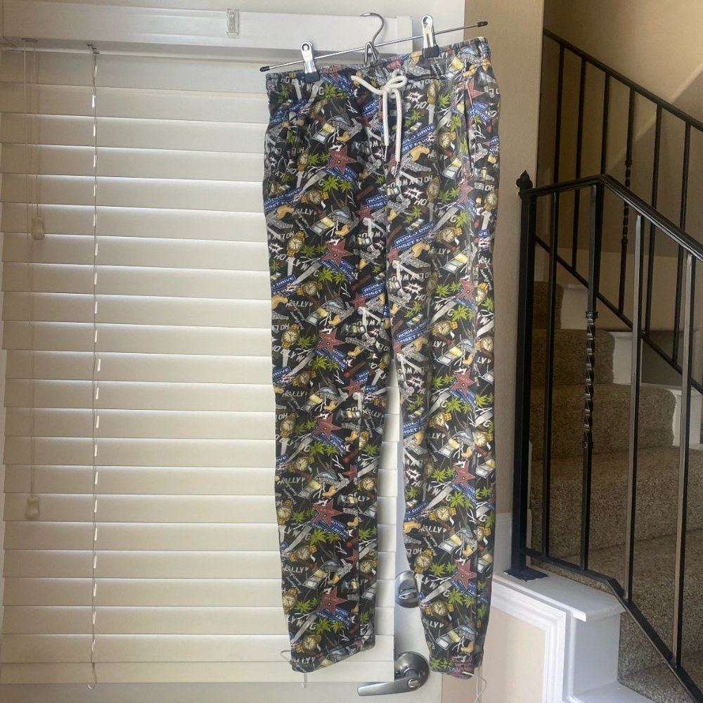 RARE Your Rappers Favorite Trapper Hollywood Themed Joggers - Size S
